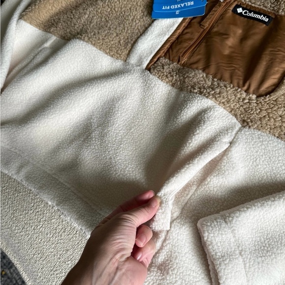 Columbia Sherpa half zip/button pullover - Picture 4 of 4